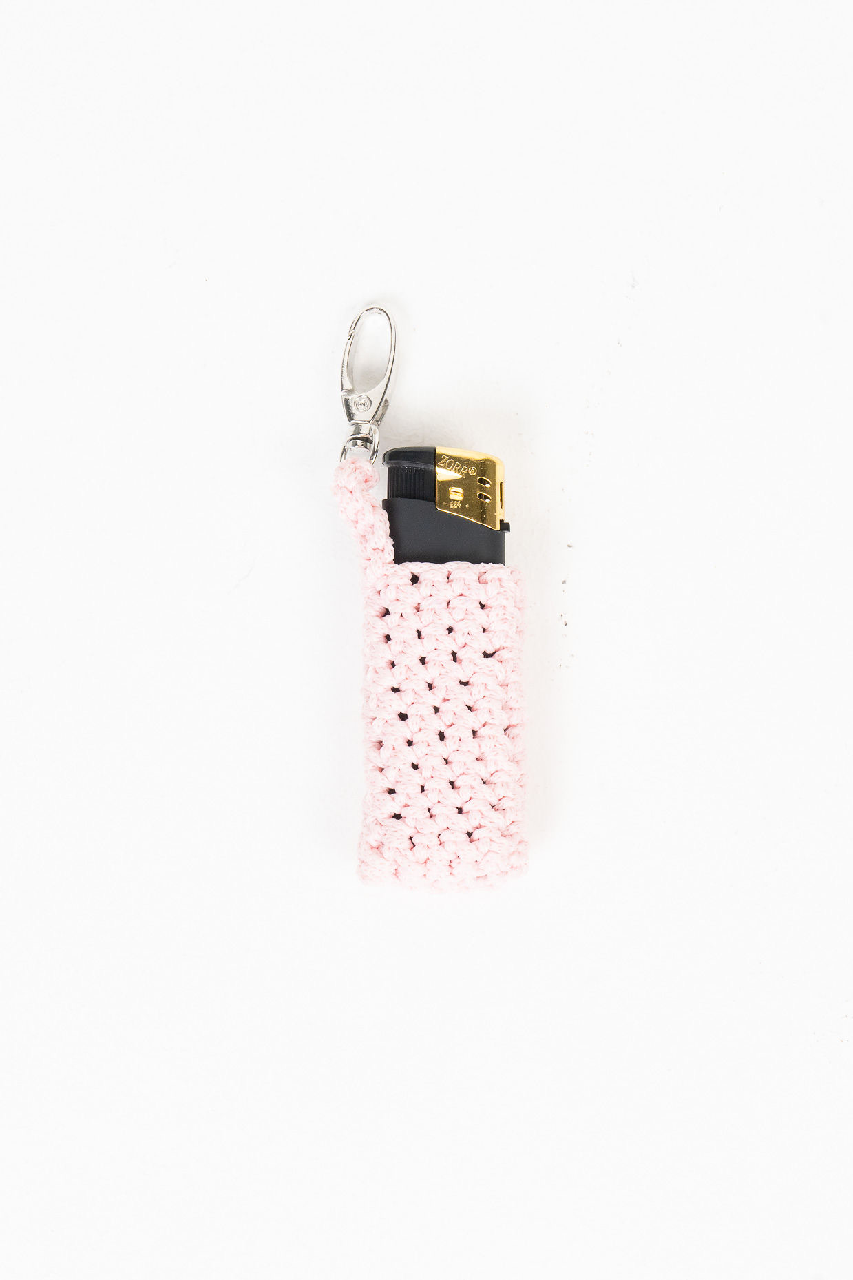 Lighter Case with Carabiner – Pink
